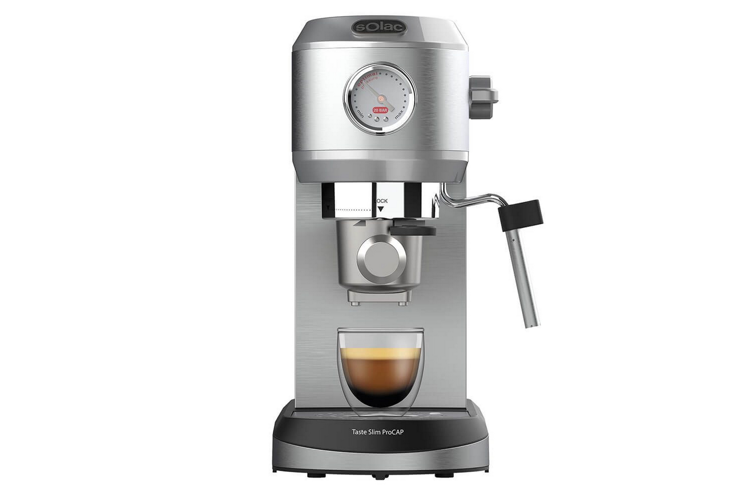 Espressomaskin Solac Taste Slim Pro Cap