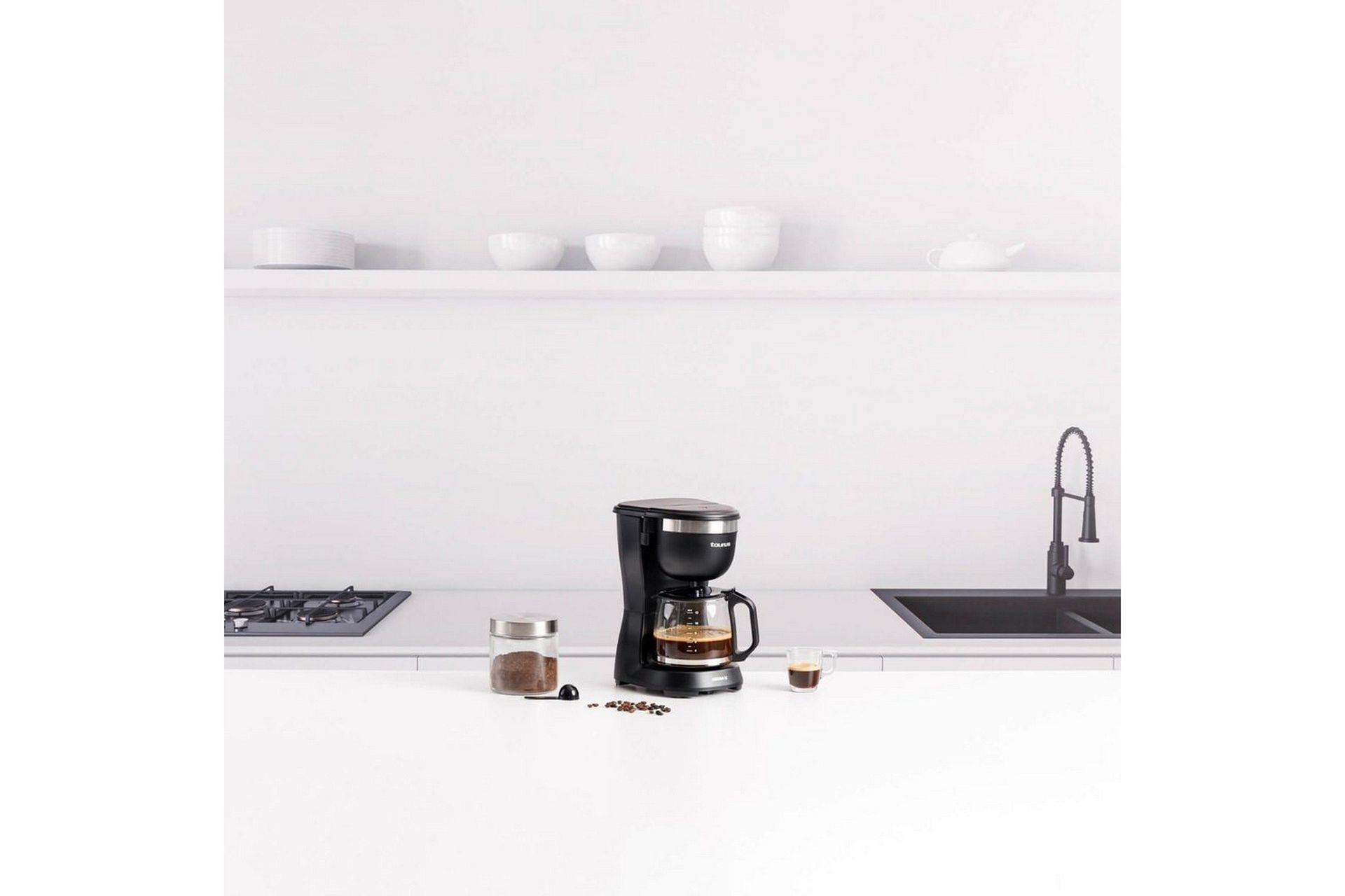 Alternativ bild 1 för Taurus Kaffebryggare Verona 12 Svart