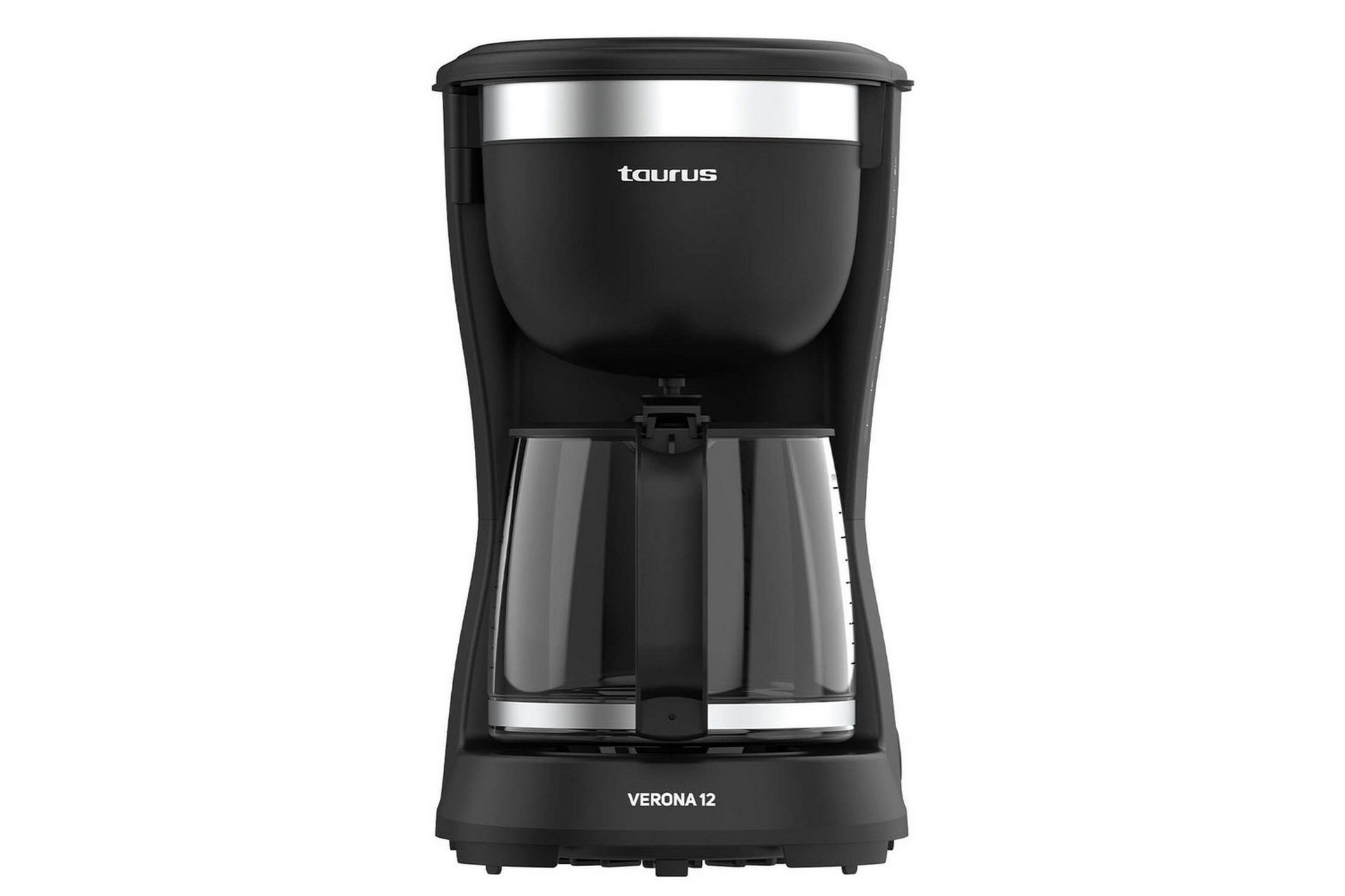 Produktfoto för Taurus Kaffebryggare Verona 12 Svart