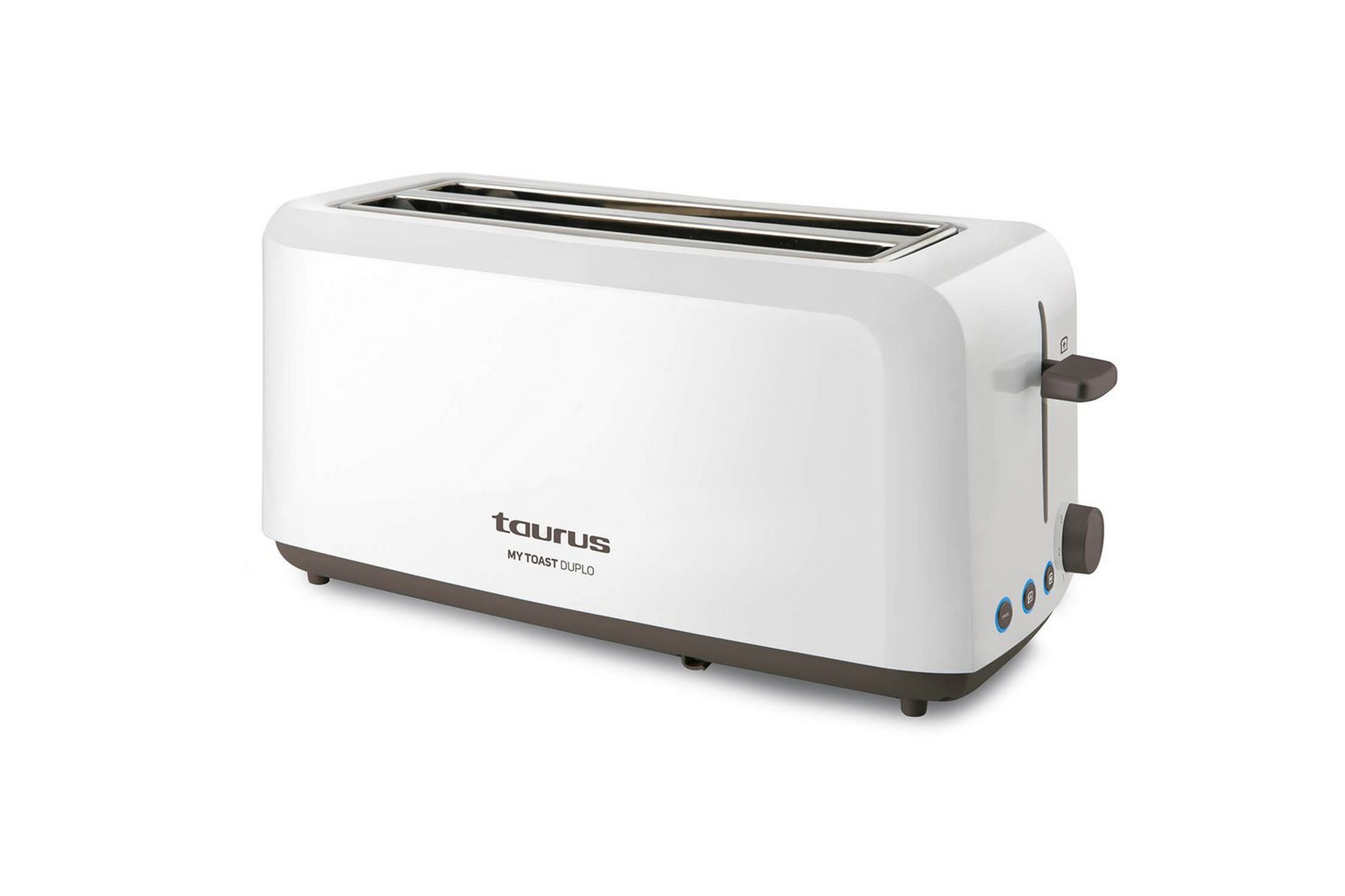 Produktfoto för Taurus Brödrost & Toaster Mytoast Duplo 2 Slots XL - White