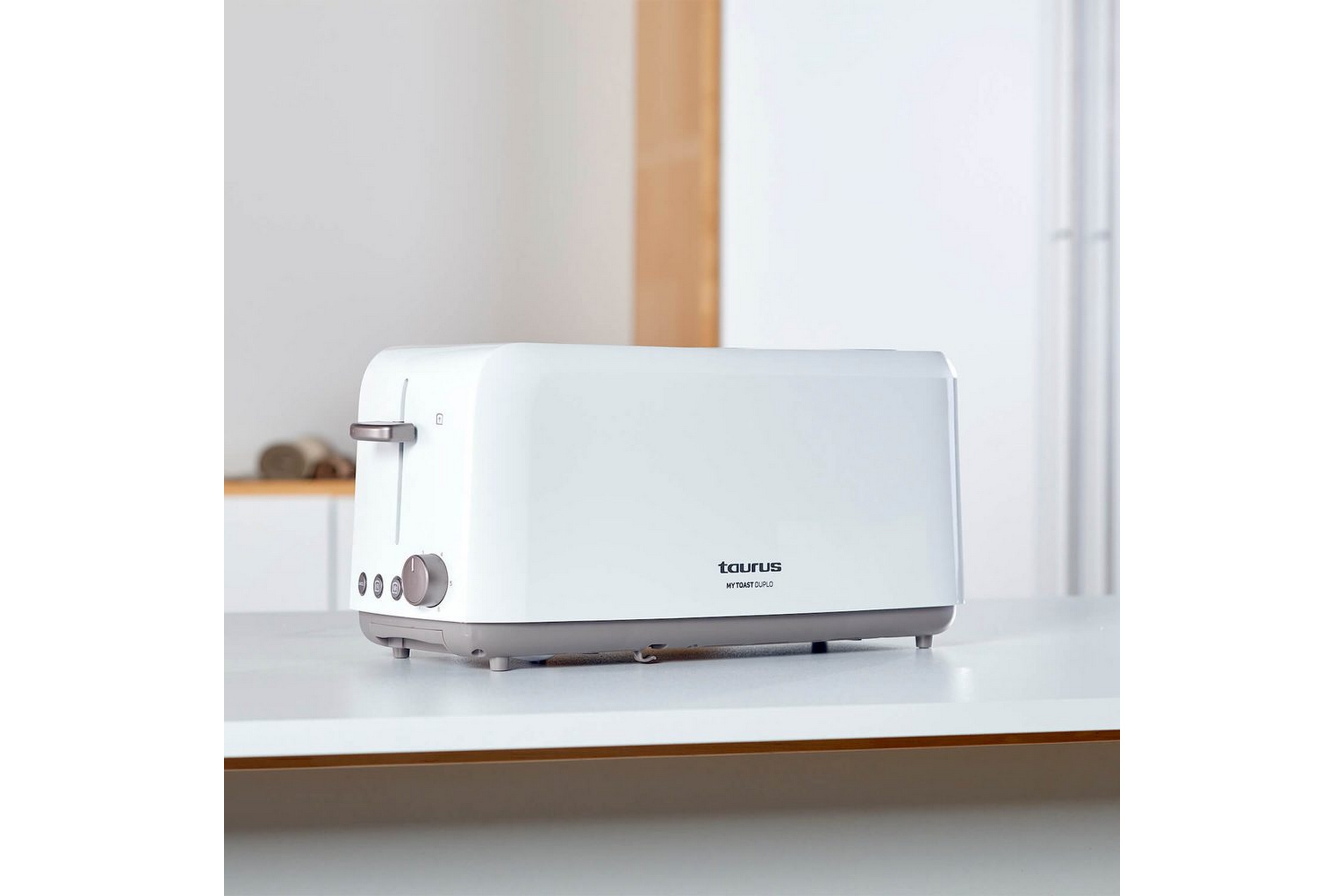 Alternativ bild 1 för Taurus Brödrost & Toaster Mytoast Duplo 2 Slots XL - White