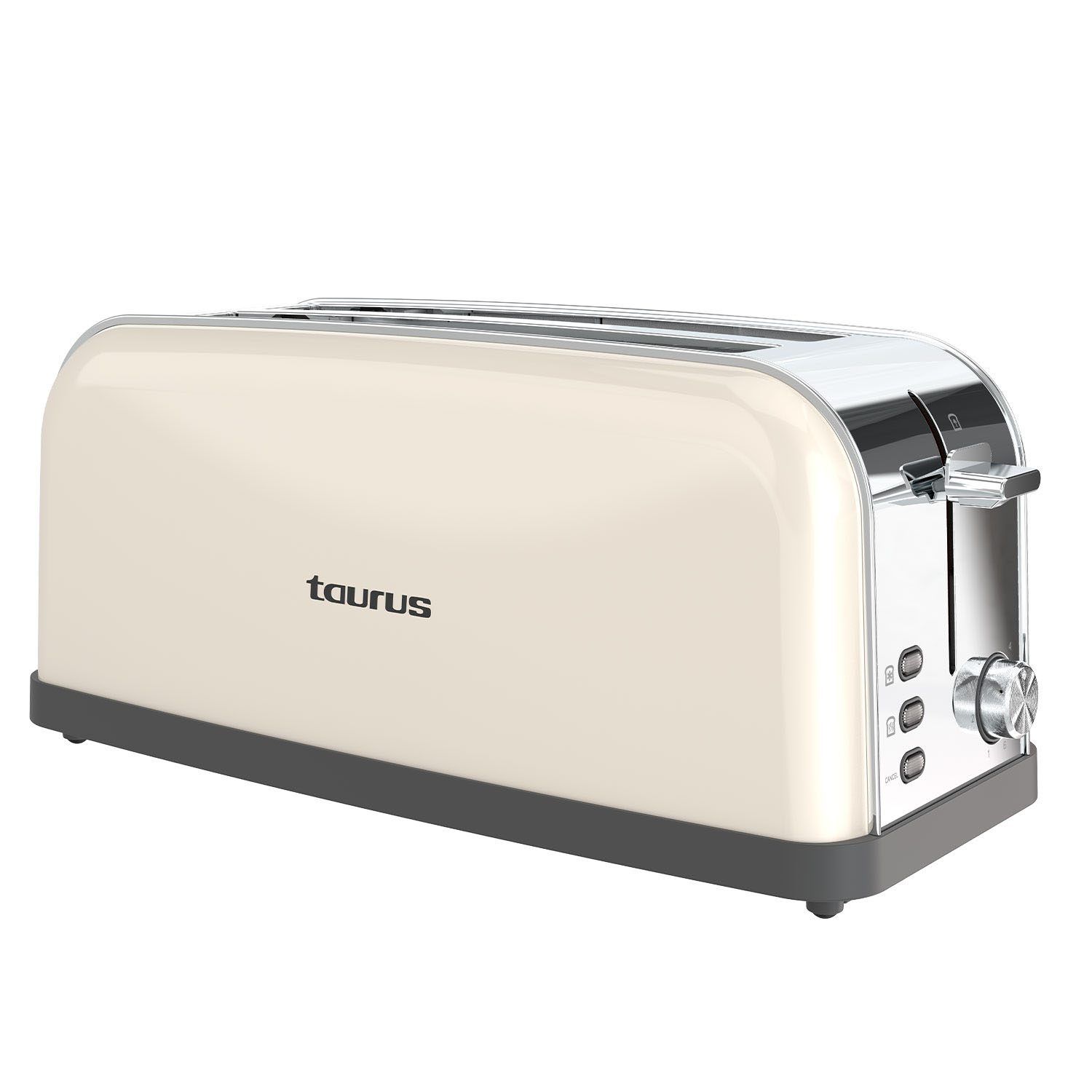 Brödrost Taurus Vintage Cream Långt Fack - cream