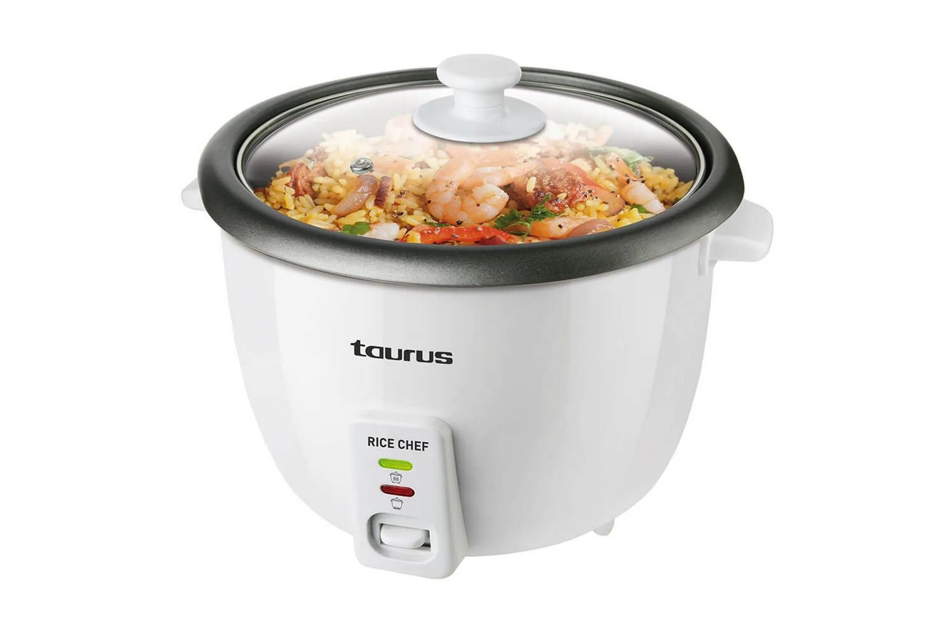 Alternativ bild 0 för Taurus RICE CHEF, Grå, Vit, 1,8 l, 700 W