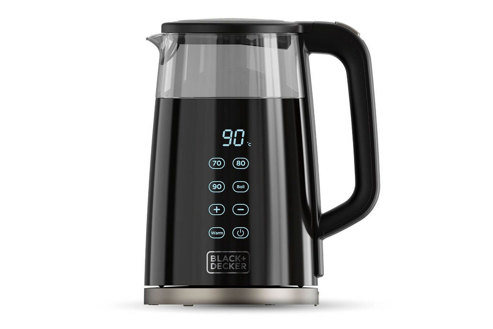 Produktfoto för Black & Decker Vattenkokare Kettle Glass Black 1.7L - Svart - 2200 W