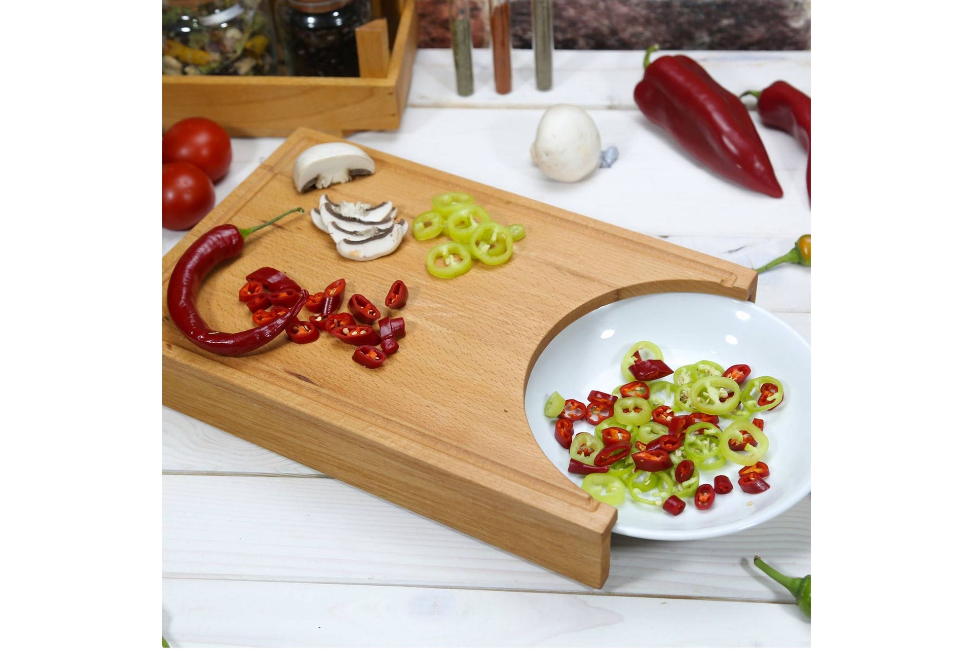 Sk&auml;rbr&auml;da Board 23 cm - Tr&auml;/natur