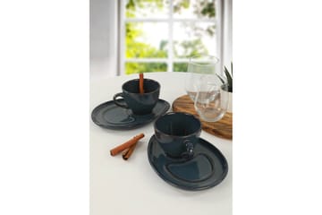 Kaffeservis 4-pack - Mörkblå - Servering & matlagning - Muggar & koppar - Kaffekopp & kaffemugg