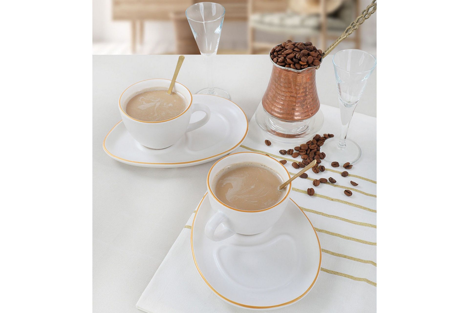 Khalidur Kaffekopp 4-delar -