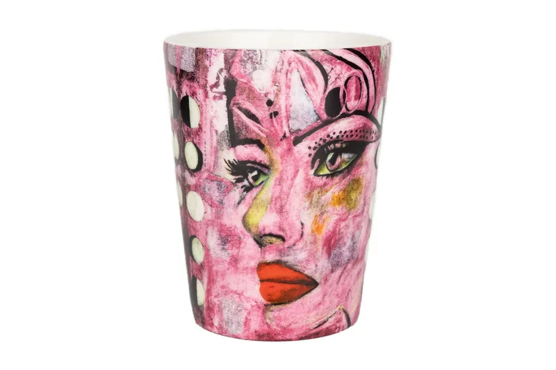 Moonlight Queen Kaffekopp 35 cl, Rosa