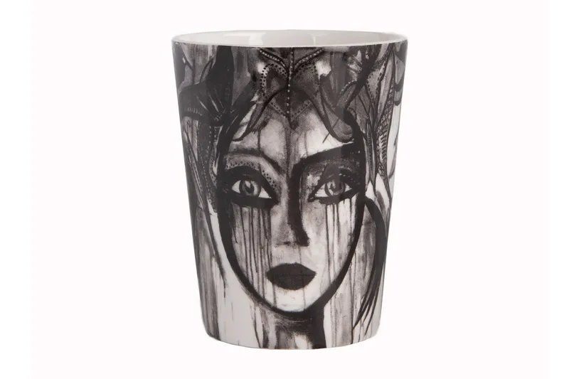 Slice of Life Kaffekopp 35 cl, Svart