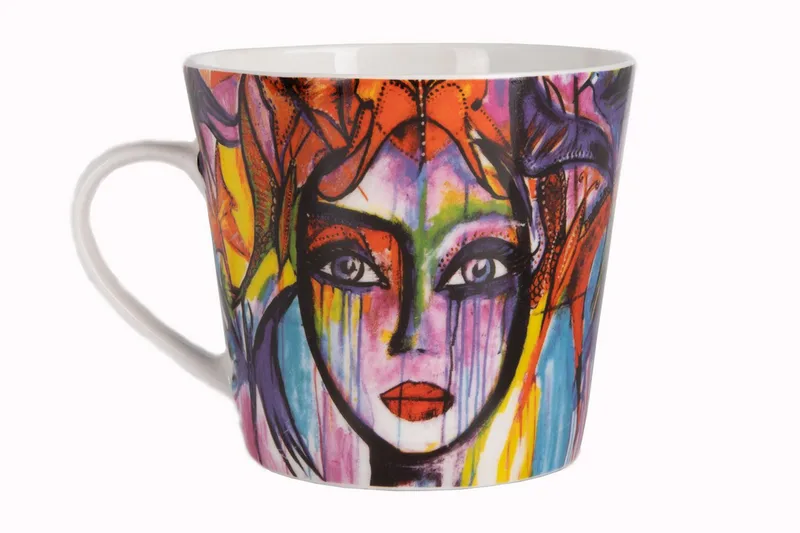 Slice of Life Kaffekopp 40 cl, Flerfärgad