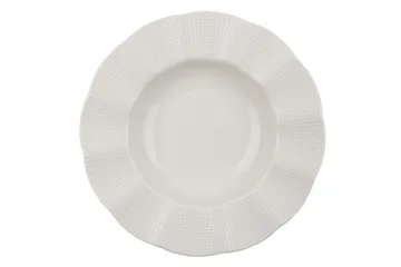 Adine Middagsservis 24 Delar Porslin - Creme - Servering & matlagning - Porslin