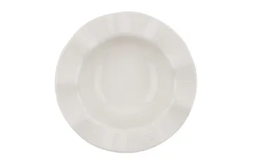 Adine Middagsservis 24 Delar Porslin - Creme - Servering & matlagning - Porslin