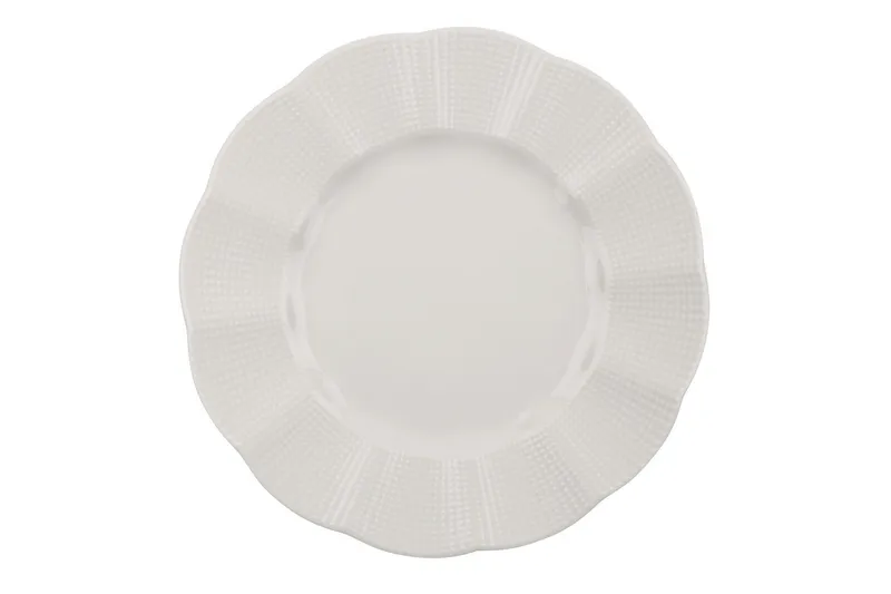 Adine Middagsservis 24 Delar Porslin - Creme - Servering & matlagning - Porslin