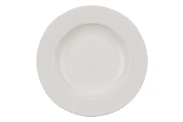 Adine Middagsservis 24 Delar Porslin - Vit - Servering & matlagning - Porslin