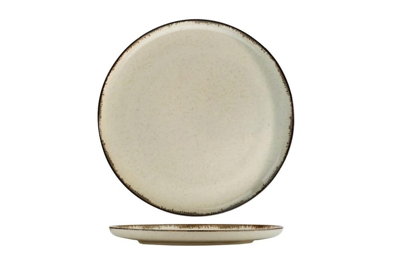 Tallriksset Adine 24 Delar - Porslin/Brun - Servering & matlagning - Porslin