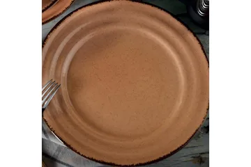 Adine Tallriksset 24 Delar - Porslin/Ljusrosa - Servering & matlagning - Porslin