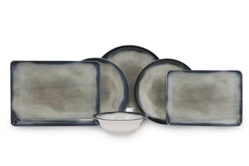 Adine Tallriksset 26 Delar - Porslin/Mörkblå - Servering & matlagning - Porslin