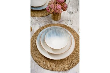 Middagset (24 delar) Syril Flerfärgad - Vit - Servering & matlagning - Porslin