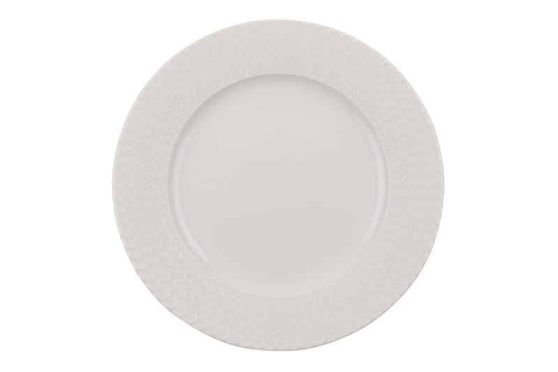 Middagsservis Adine 24 Delar Porslin - Vit - Servering & matlagning - Porslin