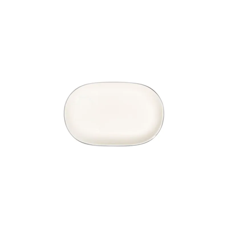 Platin Middagsservis (53 delar) 53x33x36 cm - vit/silver - Servering & matlagning - Porslin