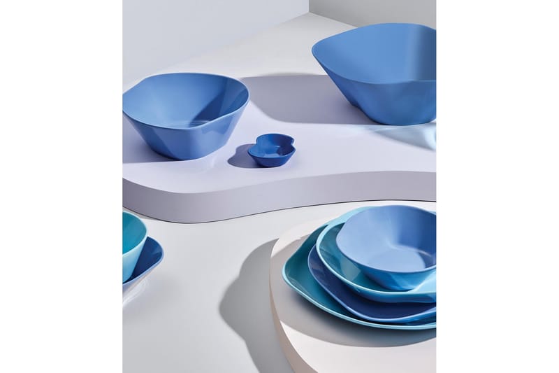 Skålset 2-pack - Blå - Servering & matlagning - Porslin