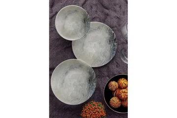 Subatan Tallriksset 24 Delar - Porslin/Flerfärgad - Servering & matlagning - Porslin