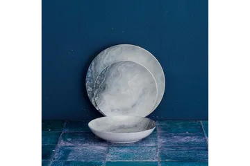 Subatan Tallriksset 24 Delar - Porslin/Flerfärgad - Servering & matlagning - Porslin