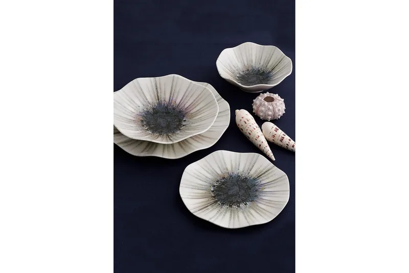 Subatan Tallriksset 24 Delar - Porslin/Flerfärgad - Servering & matlagning - Porslin