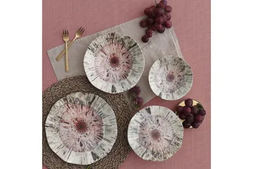 Subatan Tallriksset 24 Delar - Porslin/Flerfärgad - Servering & matlagning - Porslin