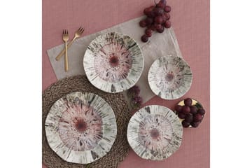 Subatan Tallriksset 24 Delar - Porslin/Flerfärgad - Servering & matlagning - Porslin