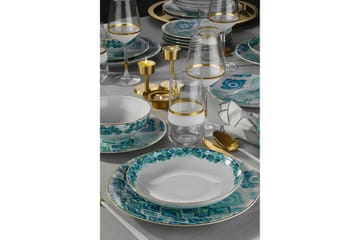 Tallriksset 24-pack - Flerfärgad - Servering & matlagning - Porslin
