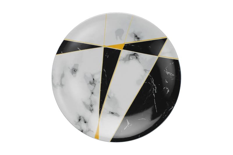 Tallriksset 24-pack - Flerfärgad - Servering & matlagning - Porslin