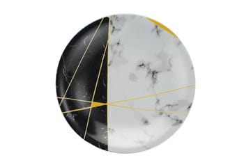 Tallriksset 24-pack - Flerfärgad - Servering & matlagning - Porslin