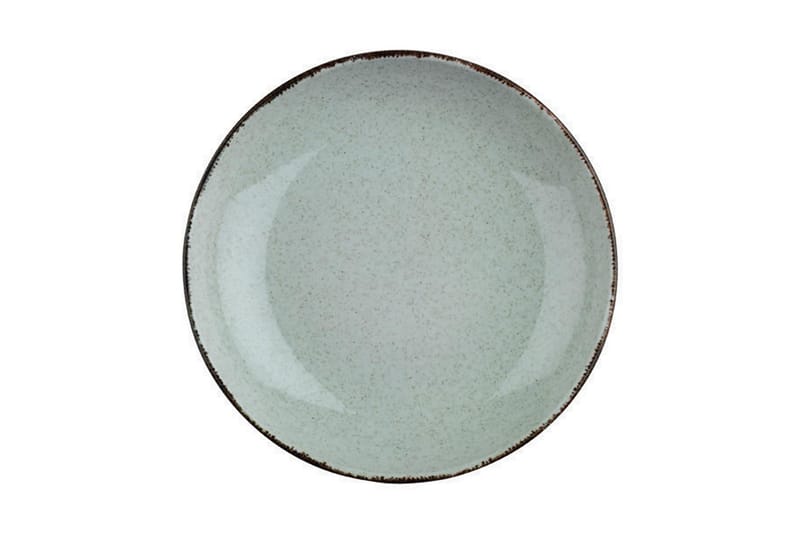 Tallriksset Adine 24 Delar - Porslin/Grön - Servering & matlagning - Porslin