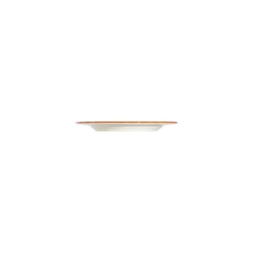 Tyrvik Middagsservis (24 delar) 32x36x41 cm - vit och orange - Servering & matlagning - Porslin