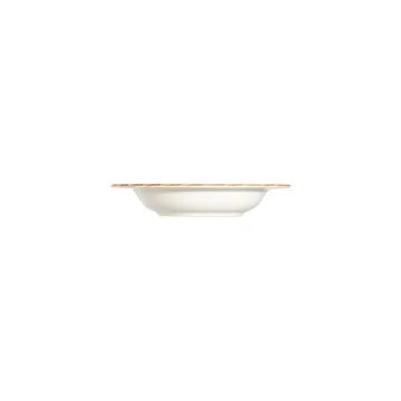 Tyrvik Middagsservis (24 delar) 32x36x41 cm - vit och orange - Servering & matlagning - Porslin