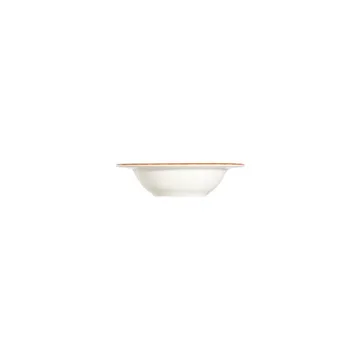 Tyrvik Middagsservis (24 delar) 32x36x41 cm - vit och orange - Servering & matlagning - Porslin