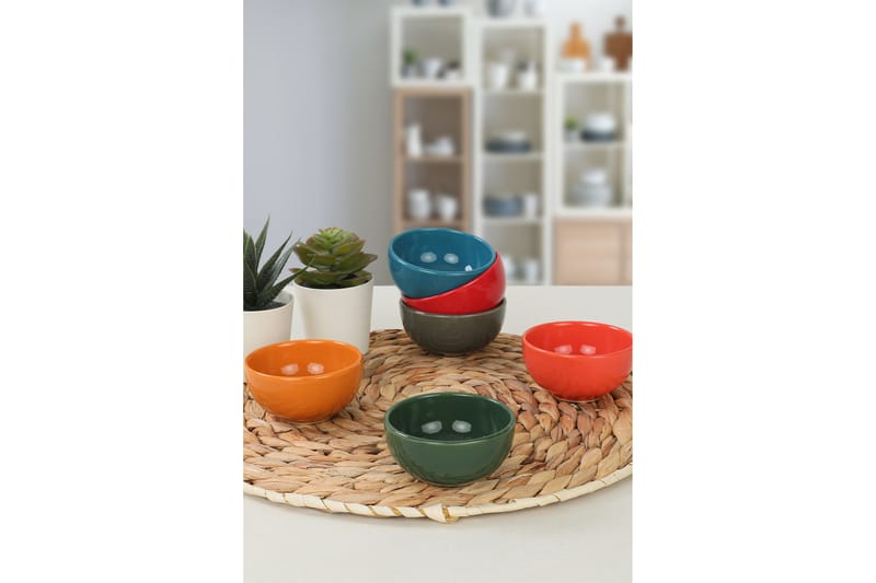 Djup Tallrik Karshana 8 cm, Flerfärgad