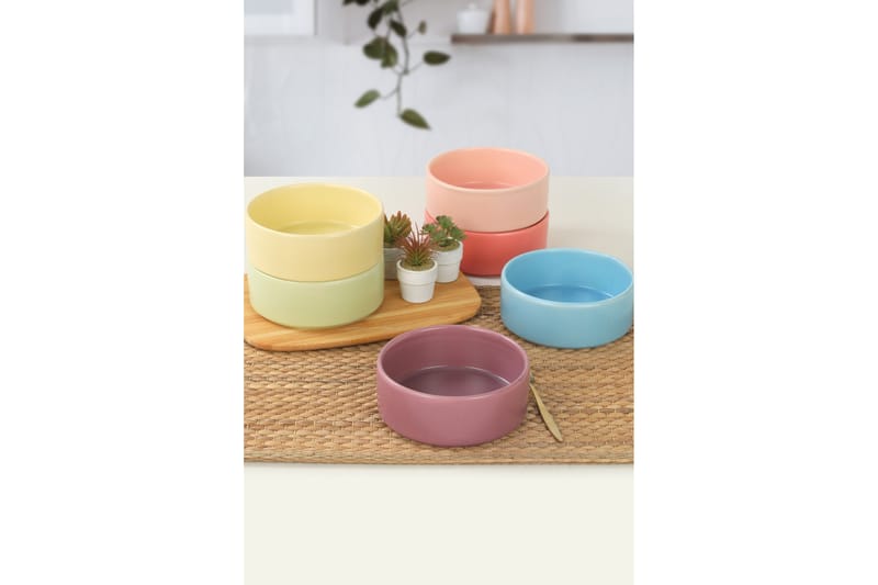 Djup Tallrik Kauslender 14 cm, Flerfärgad