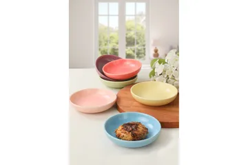 Kaur Djup Tallrik 13 cm - Flerfärgad - Servering & matlagning - Tallrikar & skålar - Djup tallrik