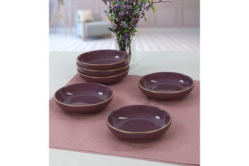 Kausal Djup Tallrik 13 cm, Lila