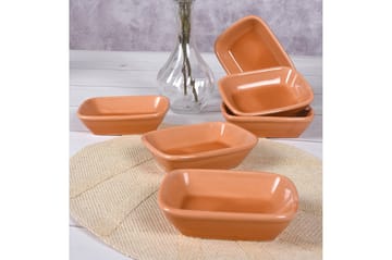 Skålset 6-pack - Orange - Servering & matlagning - Tallrikar & skålar - Djup tallrik