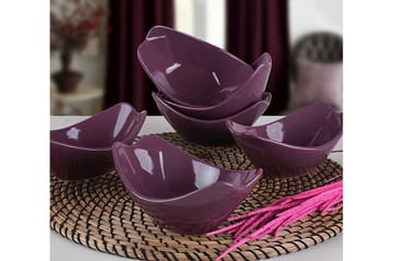 Skålset 6-pack - Lila - Servering & matlagning - Tallrikar & skålar - Djup tallrik