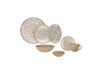 Frukostset (26 delar) Nylar 127 Flerfärgad - Multifärgad - Servering & matlagning - Tallrikar & skålar - Tallrikar set