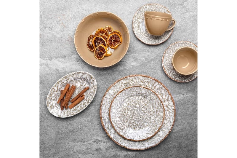 Frukostset (26 delar) Nylar 127 Flerfärgad - Multifärgad - Servering & matlagning - Tallrikar & skålar - Tallrikar set