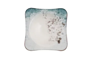 Subatan Tallriksset 24 Delar - Porslin/Flerfärgad - Servering & matlagning - Tallrikar & skålar - Fyrkantiga tallrikar