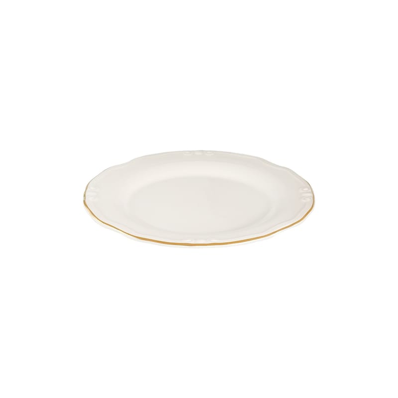 Garyn Servis (53 delar) 53x33x36 cm - Vitt och guld - Servering & matlagning - Tallrikar & skålar - Fyrkantiga tallrikar