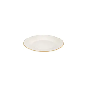 Garyn Servis (53 delar) 53x33x36 cm - Vitt och guld - Servering & matlagning - Tallrikar & skålar - Fyrkantiga tallrikar