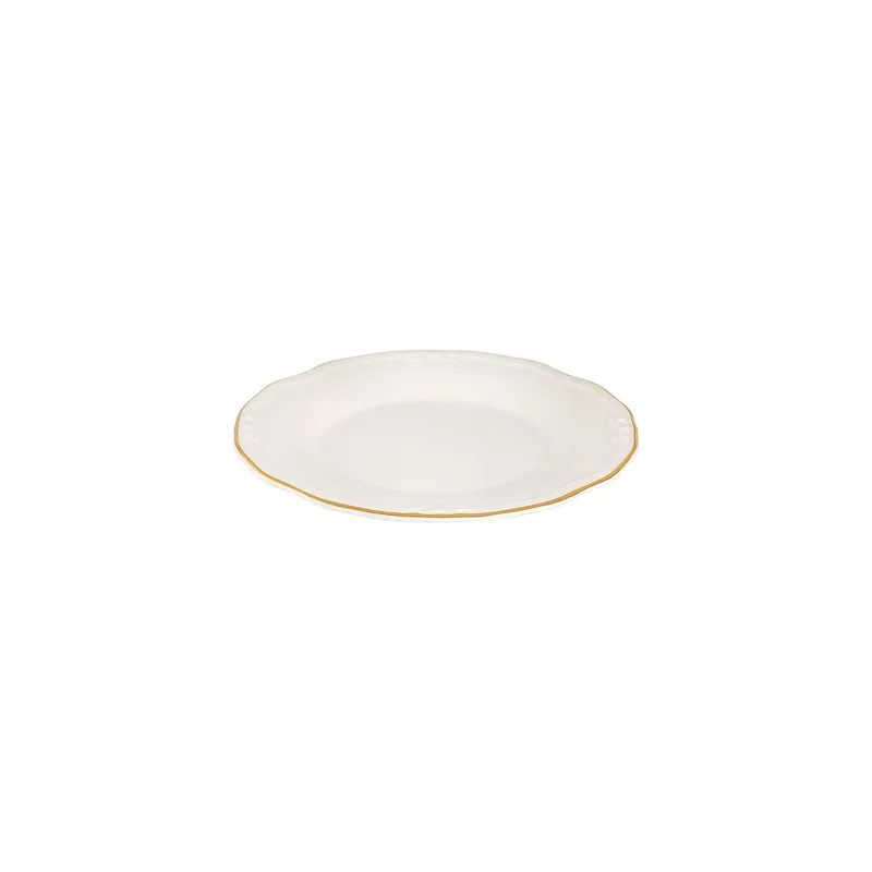 Garyn Servis (53 delar) 53x33x36 cm - Vitt och guld - Servering & matlagning - Tallrikar & skålar - Fyrkantiga tallrikar