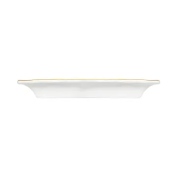 Garyn Servis (53 delar) 53x33x36 cm - Vitt/guld - Servering & matlagning - Tallrikar & skålar - Fyrkantiga tallrikar